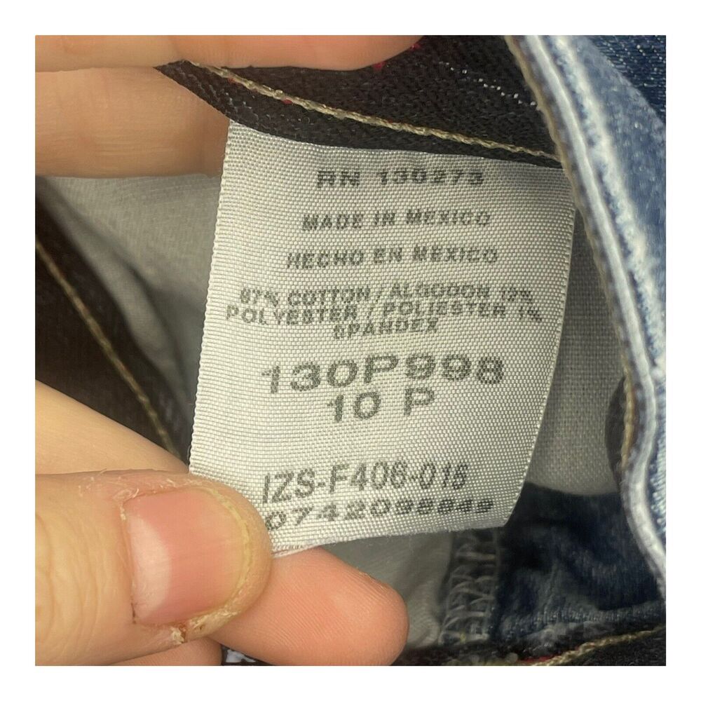 Casual Comfy Lee Riders Curvier Jeans Women’s Size 10 Petite - Picture 7 of 8